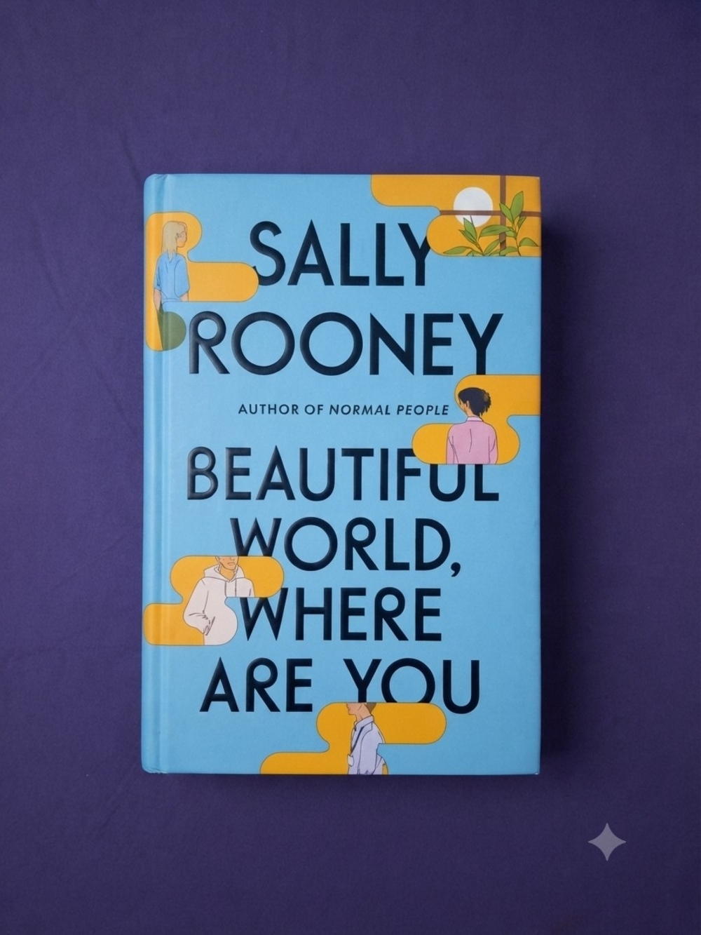 Sally Rooney Beautiful World, Where Are You - Blue Hardcover